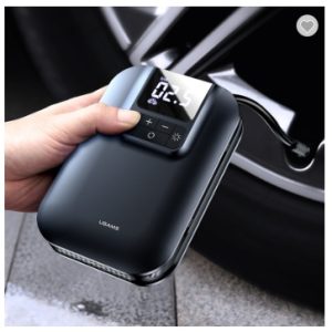 Digital Display Wireless Portable Tire Air Pump 10A DC 12V 70W 20-25L/MIN