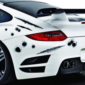 Simulation Body Bullet Hole Car-SUV Vinyl Sticker