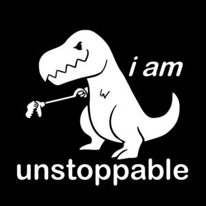 Cute Cartoon Dinosaur Car-SUV Vinyl Sticker