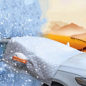 Anti Snow Windshield Sunshade Silver Coating