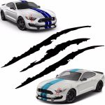 Ghost hand lamp eyebrow Car-SUV Vinyl sticker