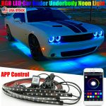 Strip LED Car Light Flexible Remote APP Control
