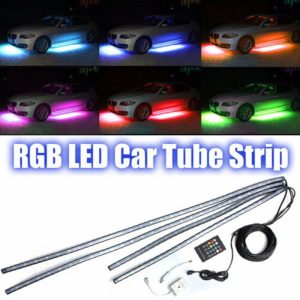 Colorful voice Remote control car Interior decorative light