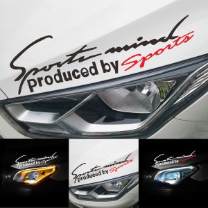 Motorsports Hood, Window & Headlight Car Sticker