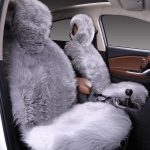 Car Seat Cover Plush Cushion Three-piece Universal Cushion