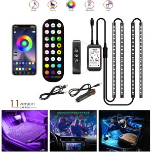 Decorative Remote LED Lamp Interior Waterproof Wireless Light