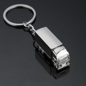 Top Selling Zink Alloy Truck Metal Keychains