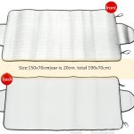Front Windshield 150 X 70cm Car Snow and Sunshade