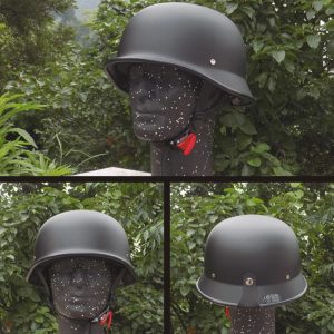 World War Two Stylish motorcycle Steel helmet