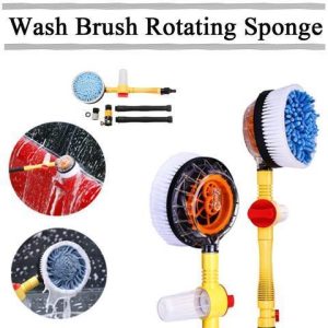 three levels Car Wash Chenille Brush Spinner