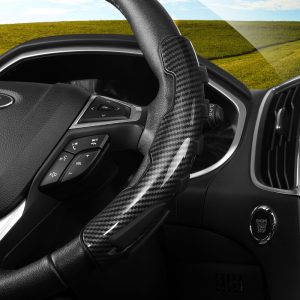 Automobile steering wheel cover booster ball