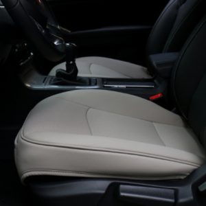 General Car Seat Cushion With Side Wing Small Square Cushion Pu Leather Artificial Leather