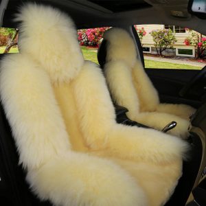 Stylish And Fluffy Car seat Winter cushion