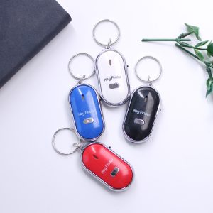 New LED whistle control  key ring finder Multi-function anti-lost device