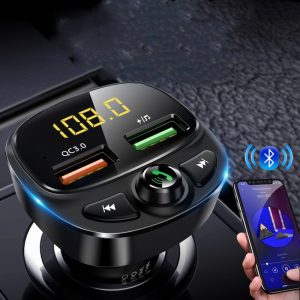 Multi-function Car Bluetooth Receiver MP3 Player microSD card