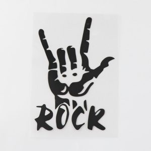 Personalized ROCK Creative Body & Rear Window Sticker