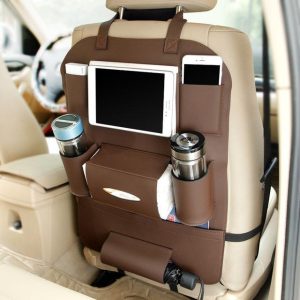 Top Quality HQ Leather Car Seat Storage Organizers