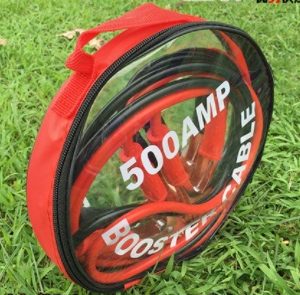 500A Car emergency battery line, ABS plastic battery clip, wire, PVC