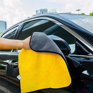 Two-color Double-sided Car Dual-use Cleaning Car Wash Towel