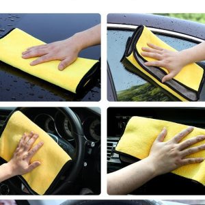 High Quality Car waxing, polishing And Wash Microfiber Towel