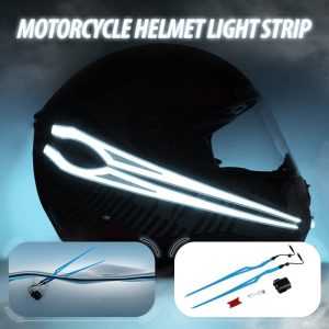 Helmet night light Safety bar four light-emitting strips 3V