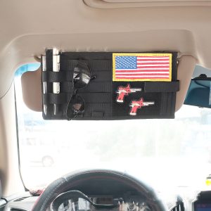 Sun Visor Organizer Multi-pocket Storage Bag Truck Car