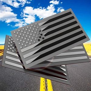 3D Bumper And Rear Window Stickers US Flag