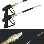 Car wash water gun high pressure adjustable