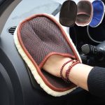 soft hair car wash cleaning gloves car care cleaning tools
