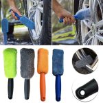 High Quality Microfiber long handle tire brush