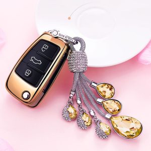 Goddess of tears TPU key case protective shell car key set