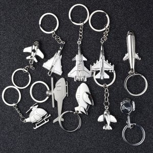 Zinc Alloy Pendant Creative Transportation Keychain