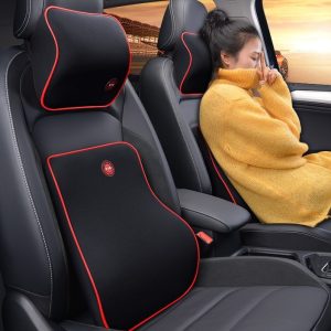 Car Headrest Neck Protector Backrest Seat Pillow