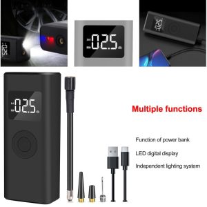2500mAh Wireless Electric  Portable Air Pump