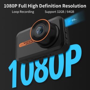 DashCam Front And Rear Car Camera Dual 1080P FHD