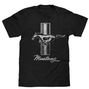 Top Best Selling 2023 American Muscle Ford Mustang Logo T-Shirt