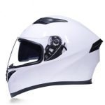 Motorcycle Helmet Anti-fog Dual Lens Full Face Bluetooth Helmet