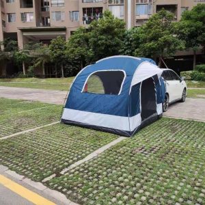 Outdoor Car Rear Double Tent Multifunctional Sunshade