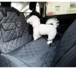 Simple Polyester Car Two-seater Rear Pet Mat