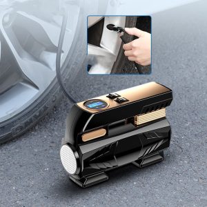 High Quality Power Portable Tire Inflator 5A 12V 120PSI 120W 80L/min