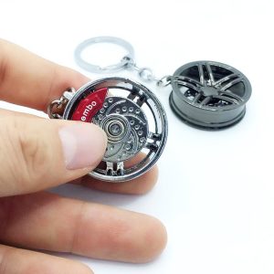 Top Selling Car Pendant With Brake Disc Wheel Hub