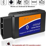 Bluetooth OBD2 OBDII Car Diagnostic Scanner Code Reader