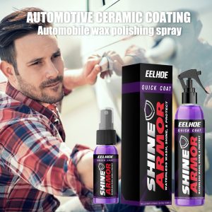 Hand Spray Wax Microplated Crystal Car Coating Agent Purple Coating Spray