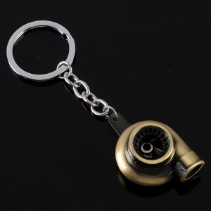 Best-Selling Stylish Turbo Metal Keychain