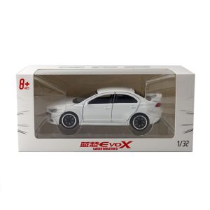Mitsubishi Evolution JKM Alloy Car Model Scale 1.32
