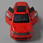 Race Track Alloy Car Model JEEP Cherokee Scale 1.32