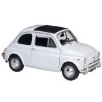 Classic Especial Edition Old Fiat 500 Car Model Scale 1.18