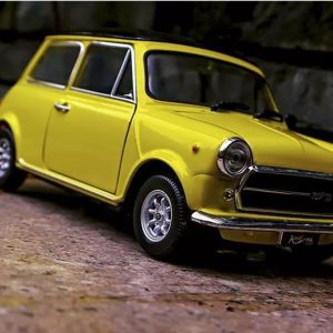 Mini Cooper British version of Mini Bean Car Model Scale 1.24