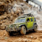 Wrangler Off-road Simulation Car Model Scale 1.18