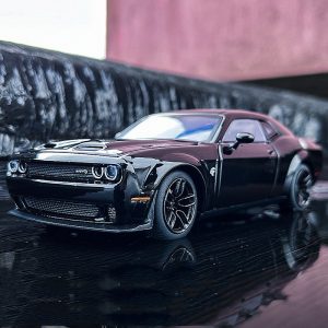 American Muscle Alloy Car Model Shock Absorption Scale 1.24